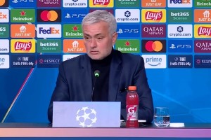 MK体育官网-穆帅：我们没有能进球上双的前锋，尽管输球仍为球员的表现而骄傲